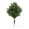 3ft. UV-Resistant Artificial Cedar Bush with Integrated Ground Stake